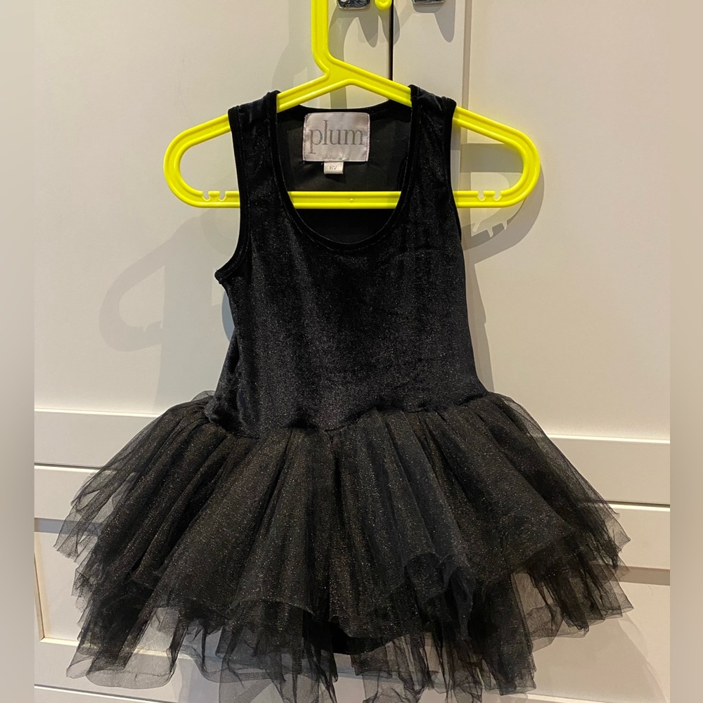 iloveplum black velvet tutu. Youth size 6.